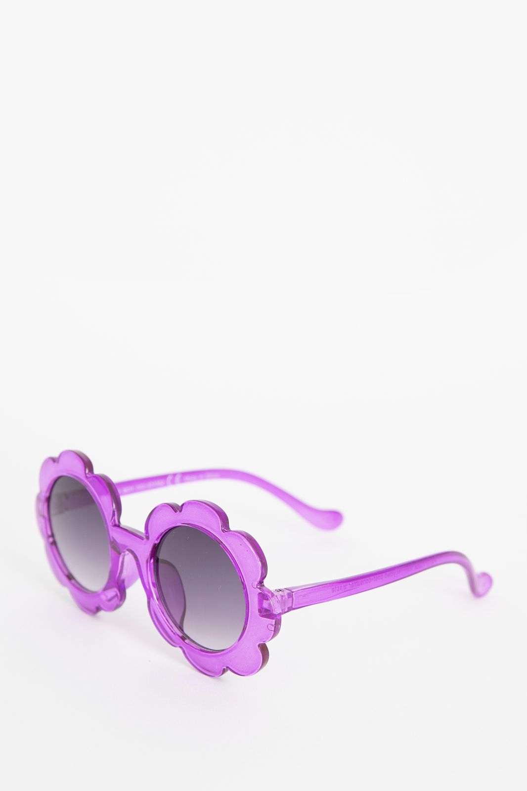 Blumen-Sonnenbrille - lila