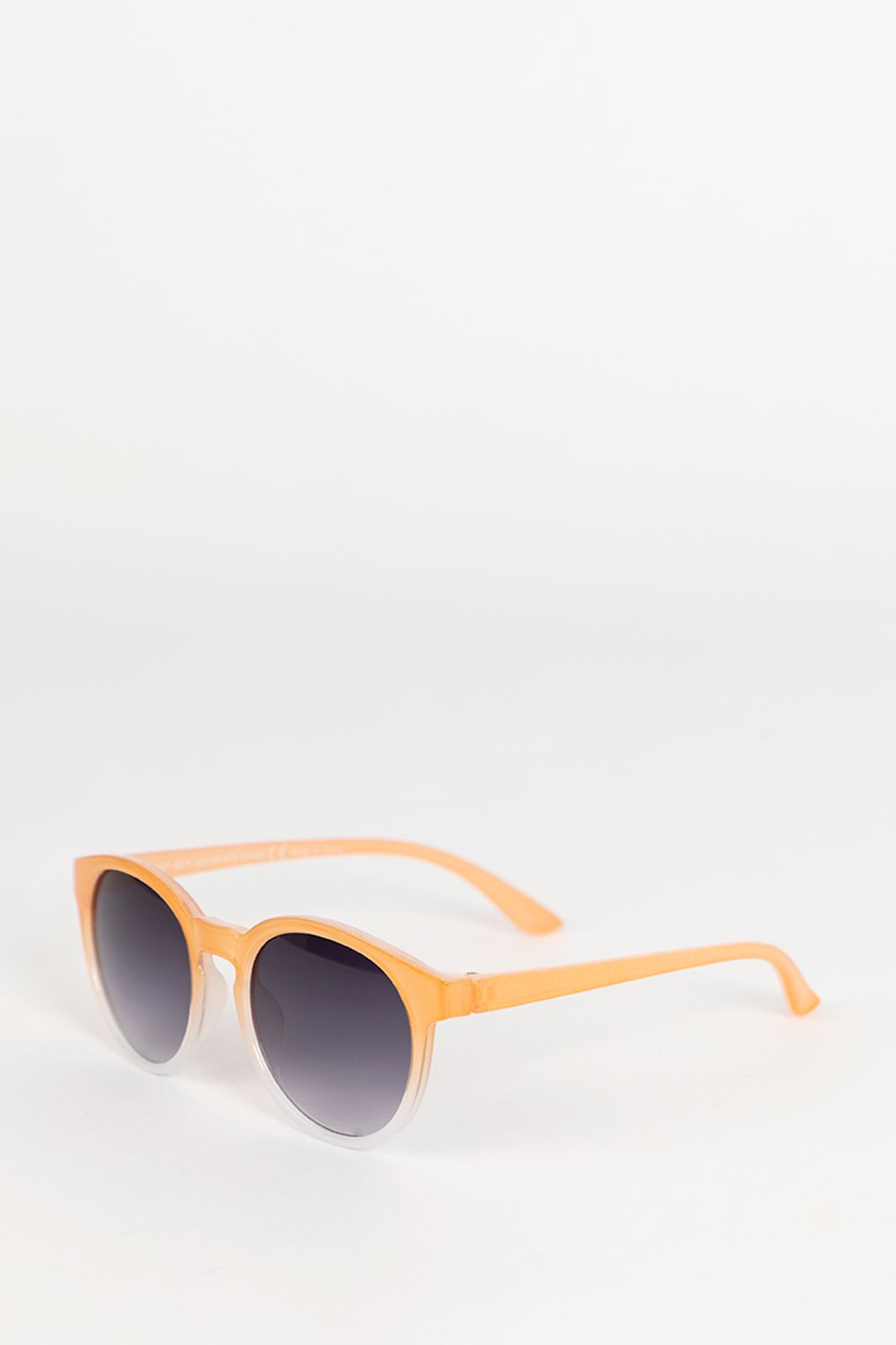 Runde Sonnenbrille - orange