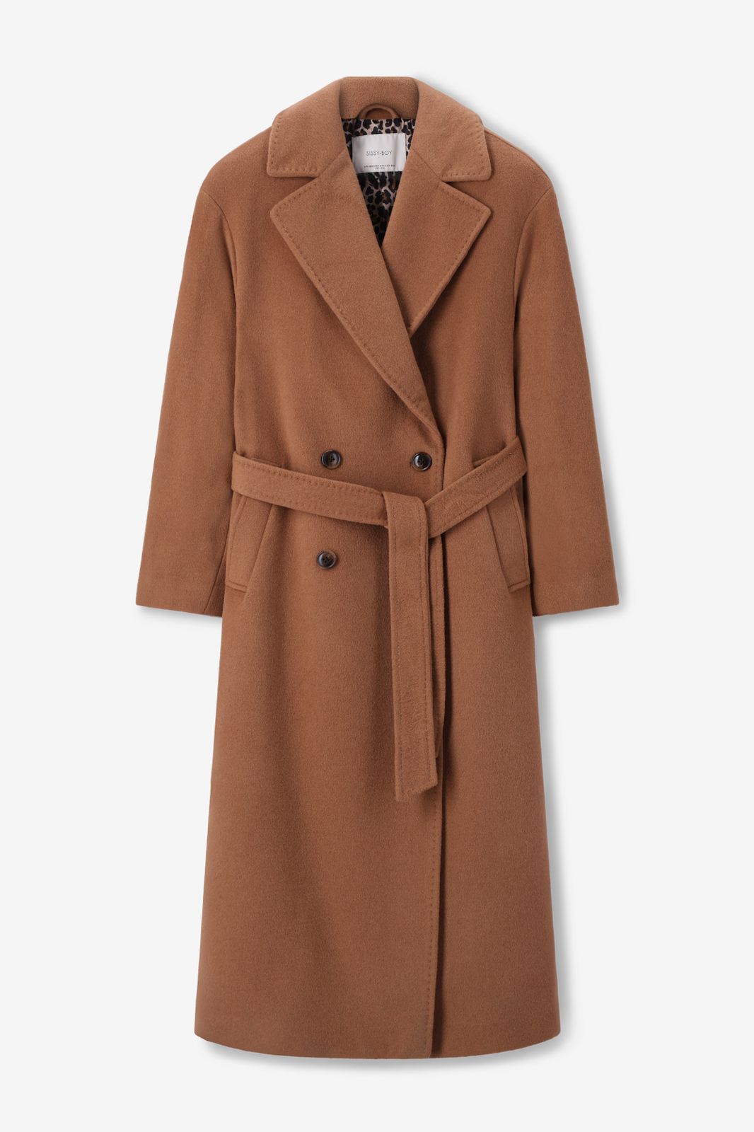 Manteau long - marron clair