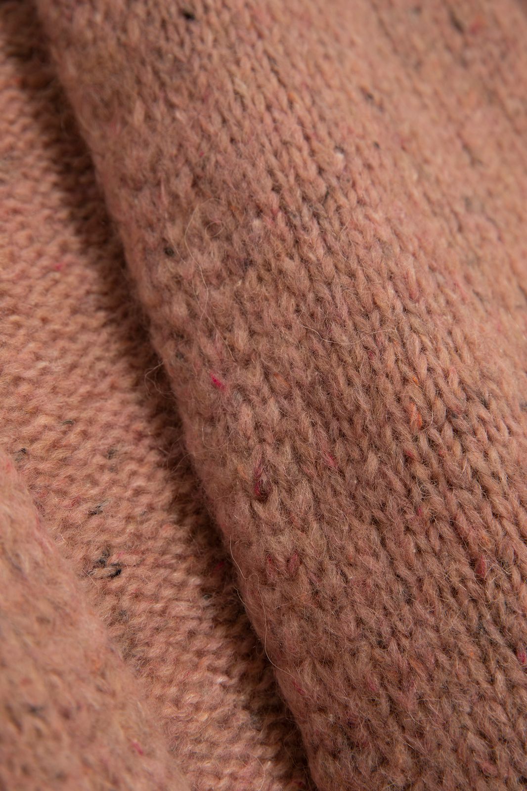 Gilet tricoté - rose