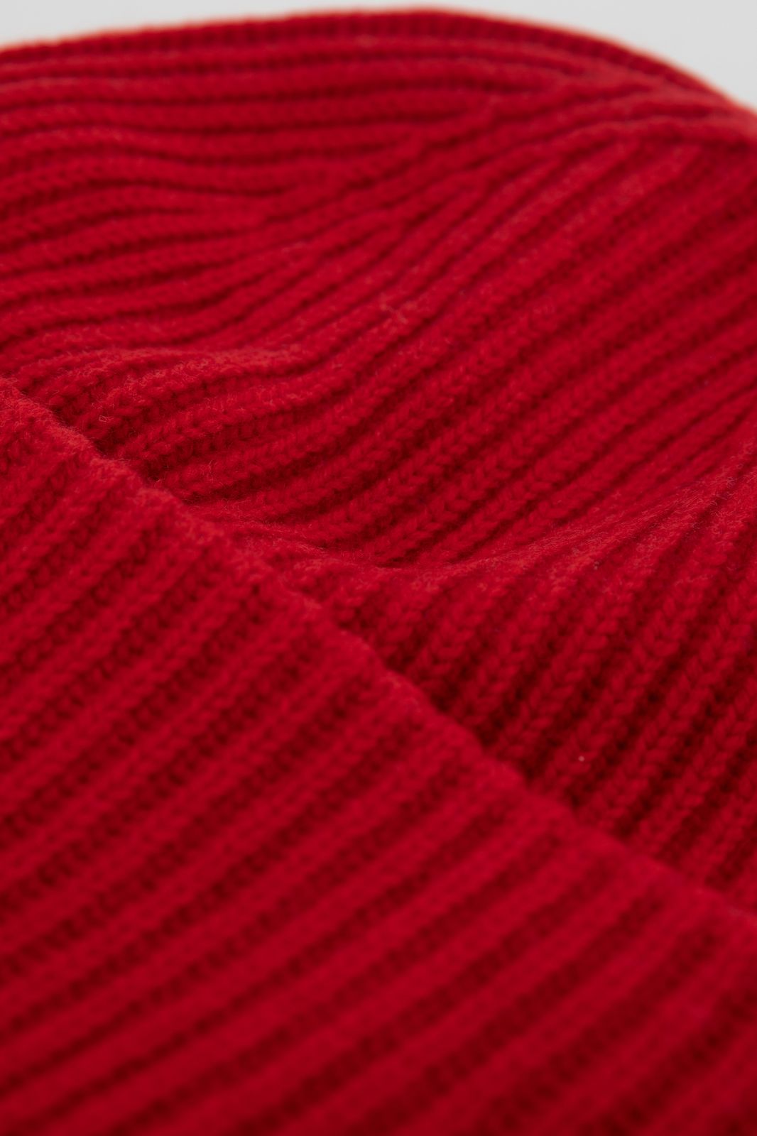 Bonnet en laine - rouge