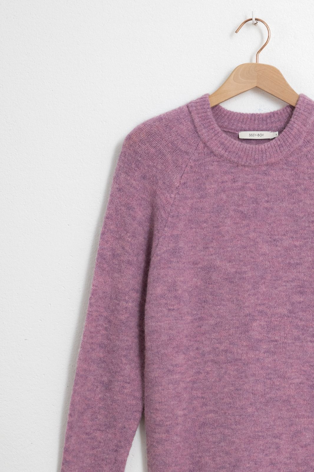Pull en laine - violet