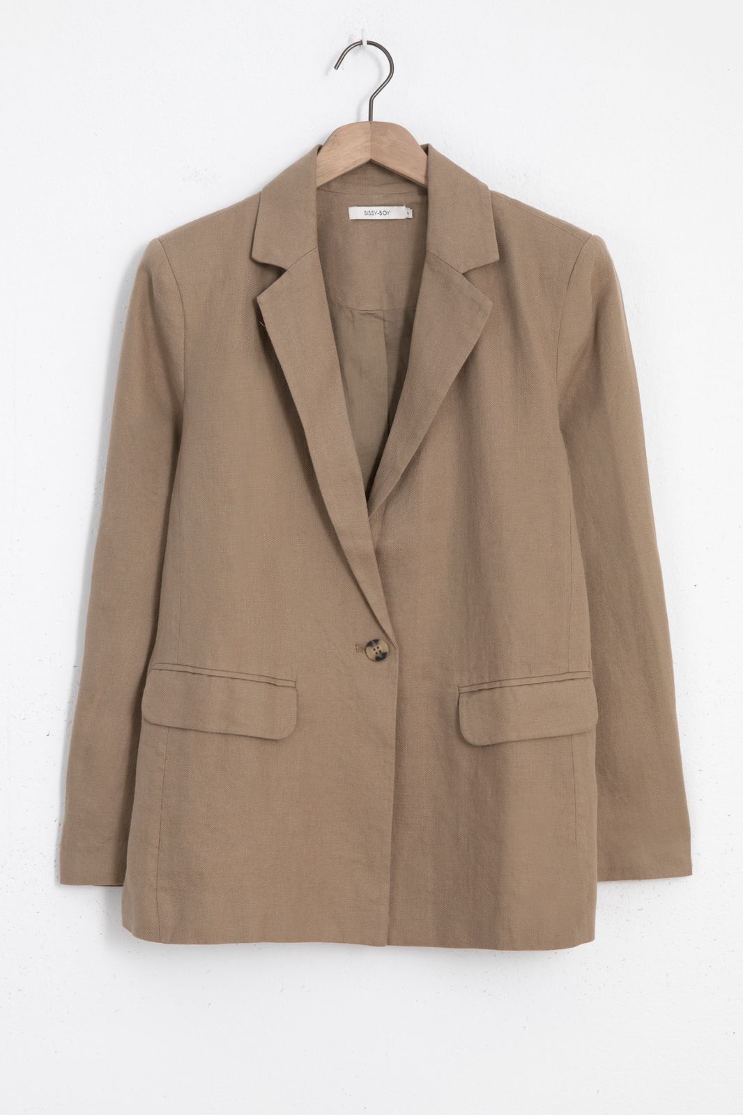 Oversize-Blazer - braun