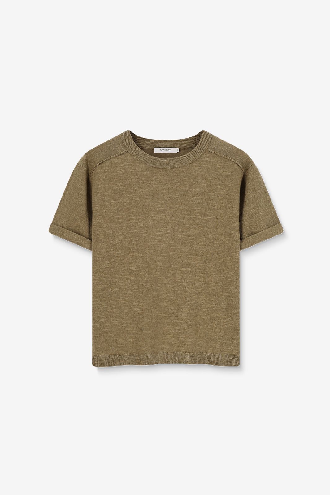 Strick-Shirt - grün