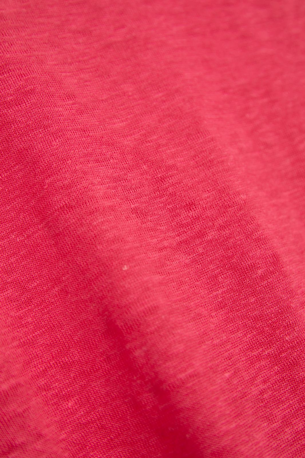 T-Shirt aus Leinen - rosa