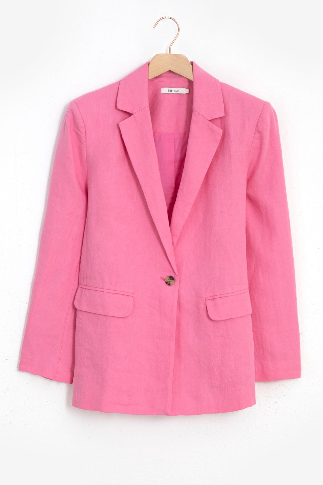 Oversize-Blazer - rosa
