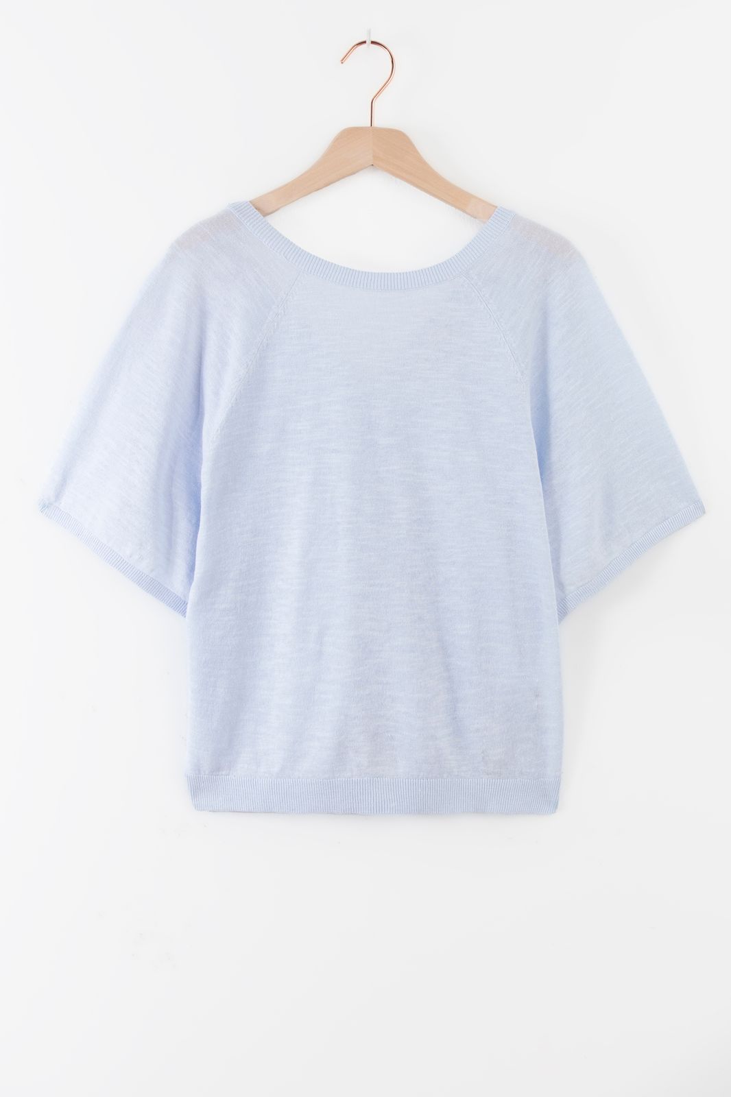 Pull avec boutons - bleu clair
