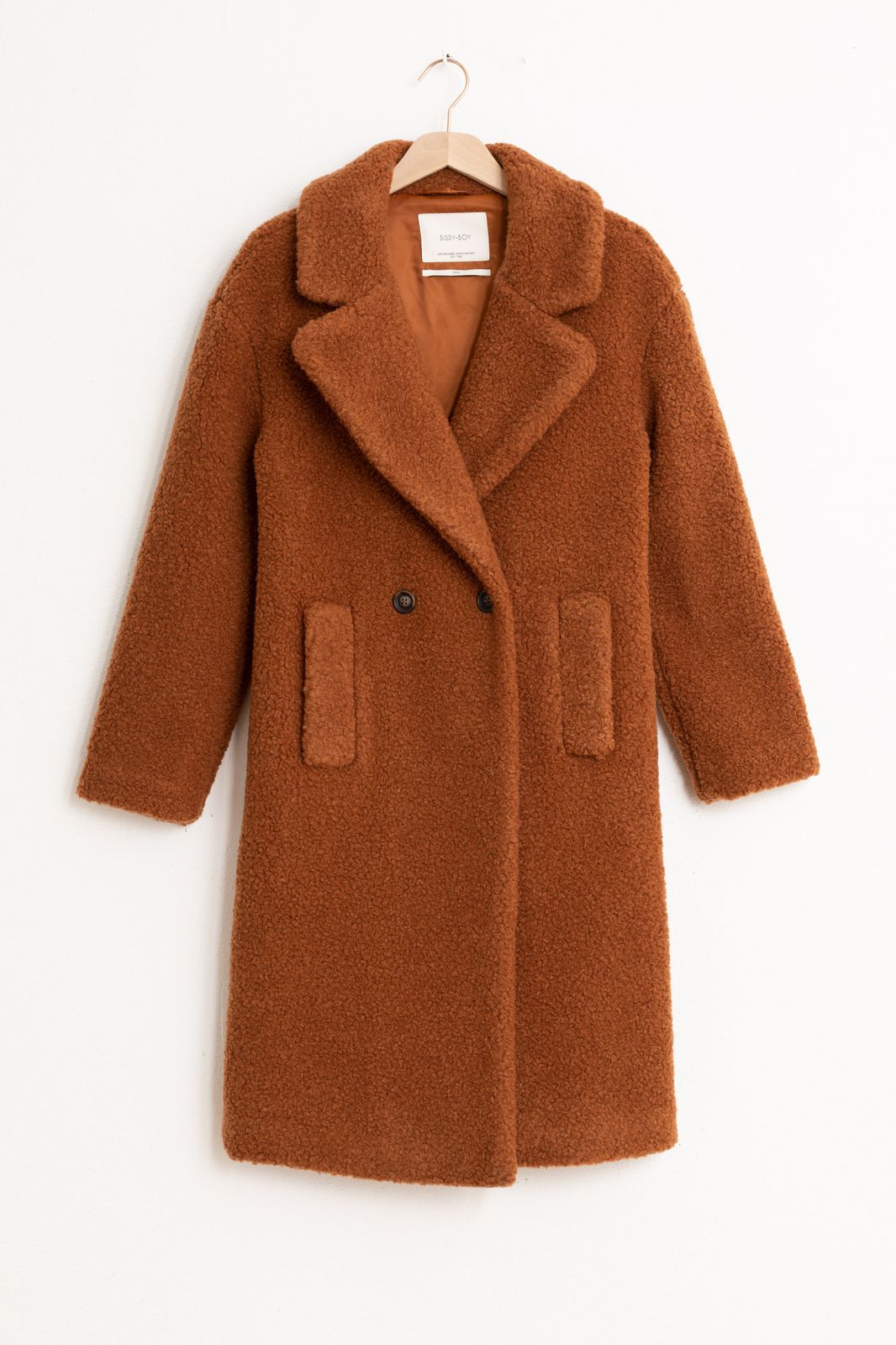 Manteau en laine - marron