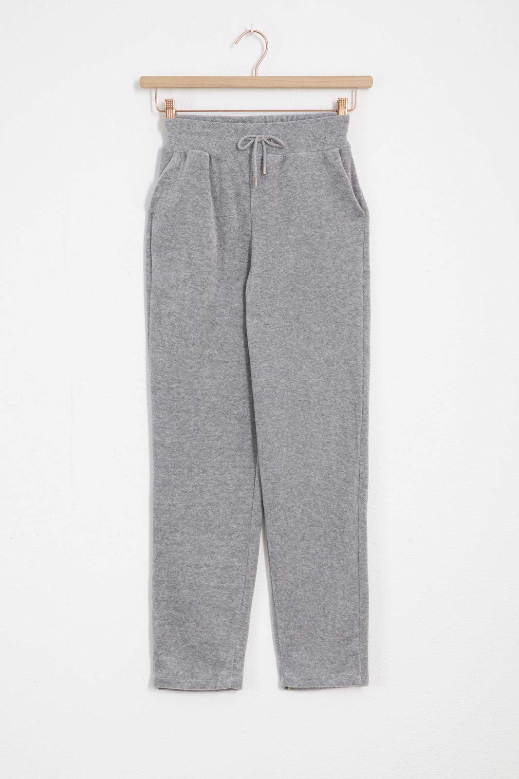 Pantalon de jogging - gris chiné