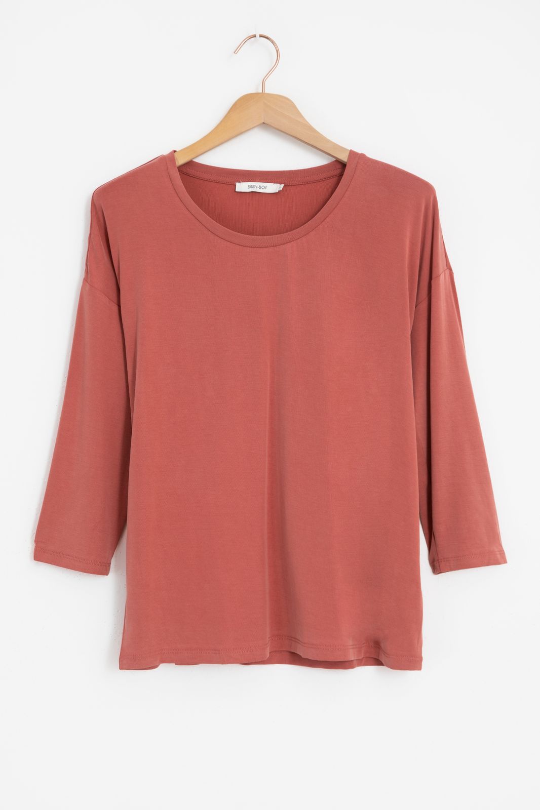 Rood modal T-shirt - Dames | Sissy-Boy