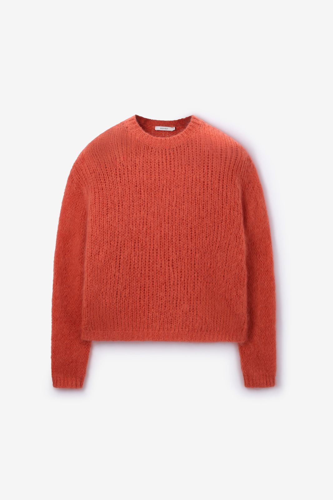 Pull mohair - rouge clair