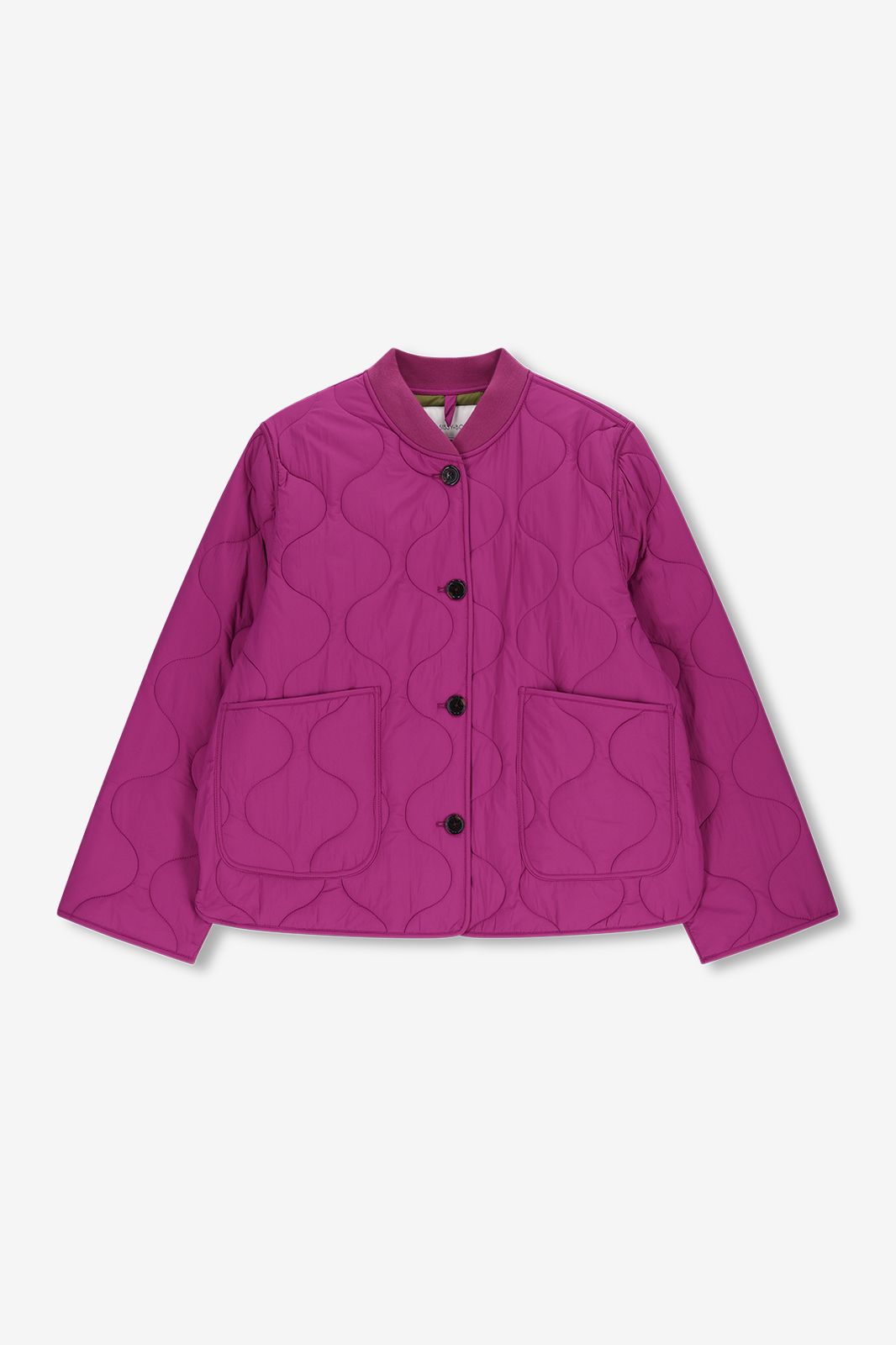 Steppjacke - lila