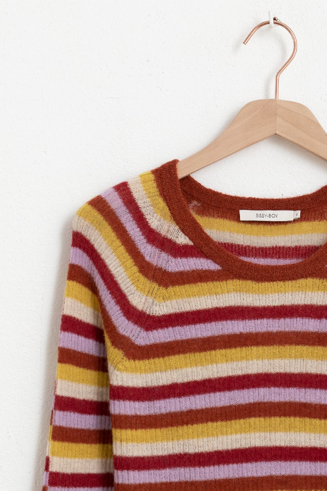 Pullover mit Streifen - mehrfarbig
