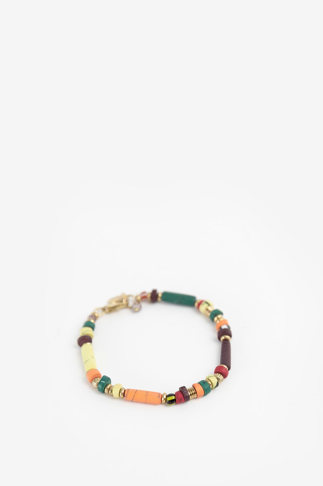Bracelet perles - vert