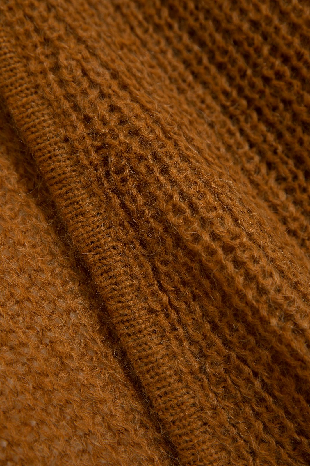 Gilet tricoté - marron