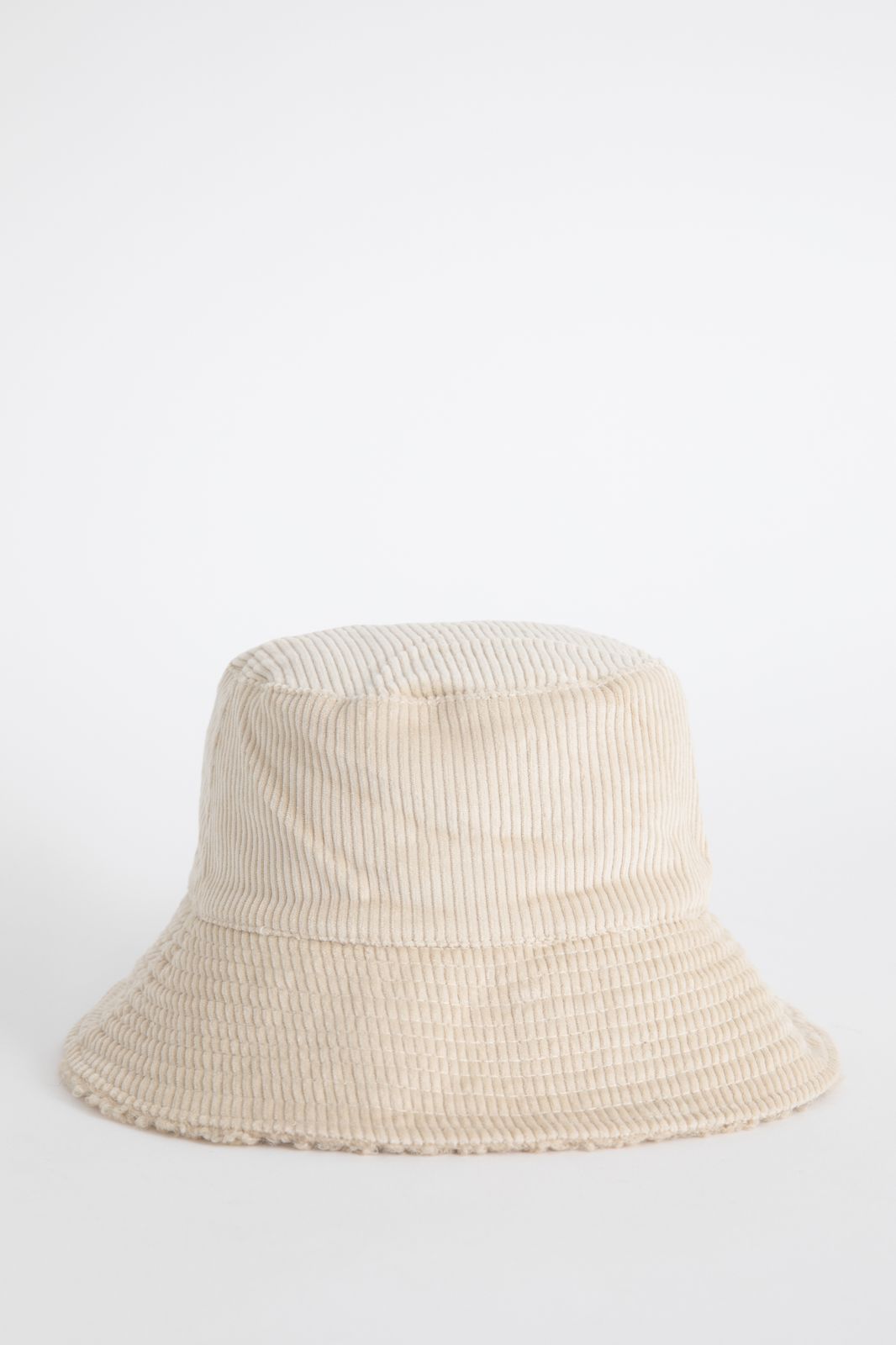 Beige reversible teddy bucket hat - Dames | Sissy-Boy