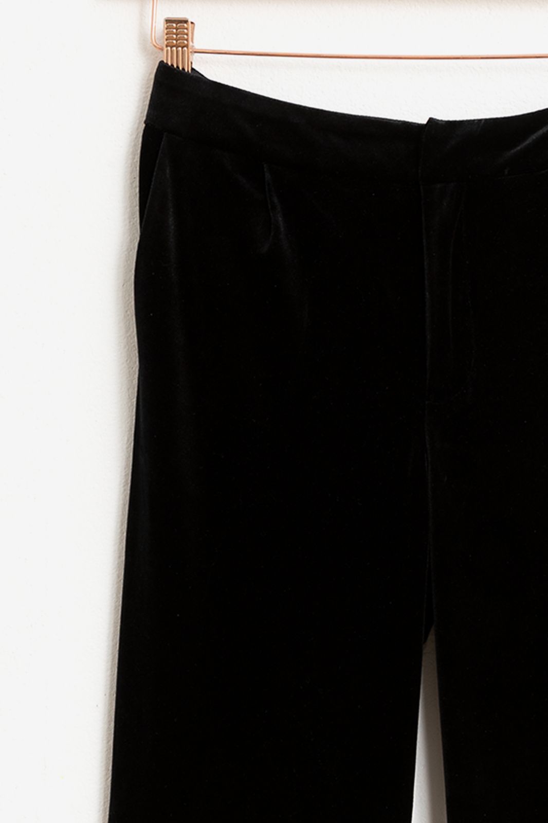 Pantalon en velours - noir