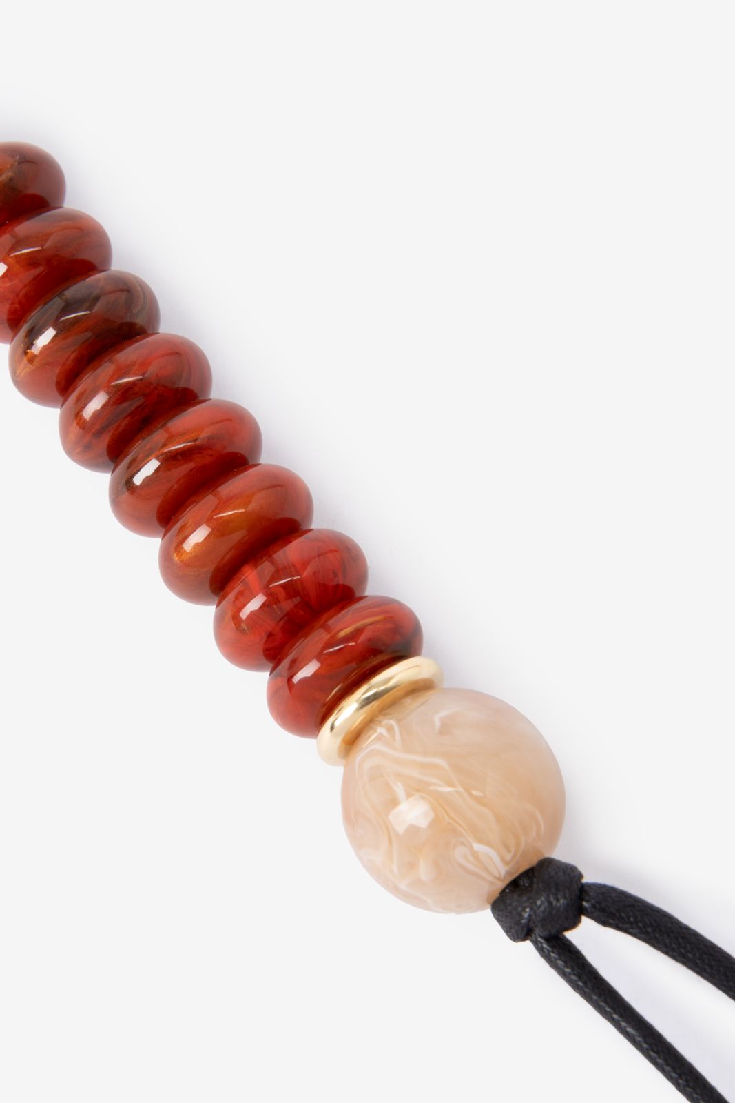 Taschen-Charm aus Resin - braun