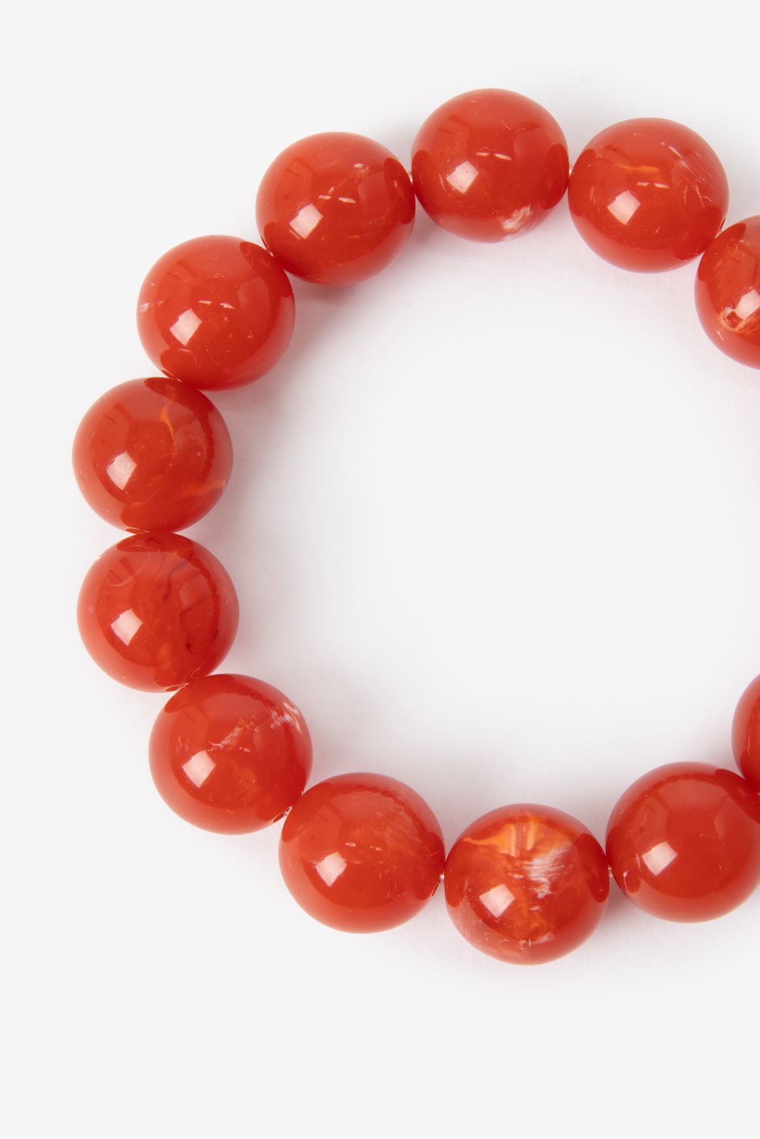 Perlenarmband aus Resin - rosa