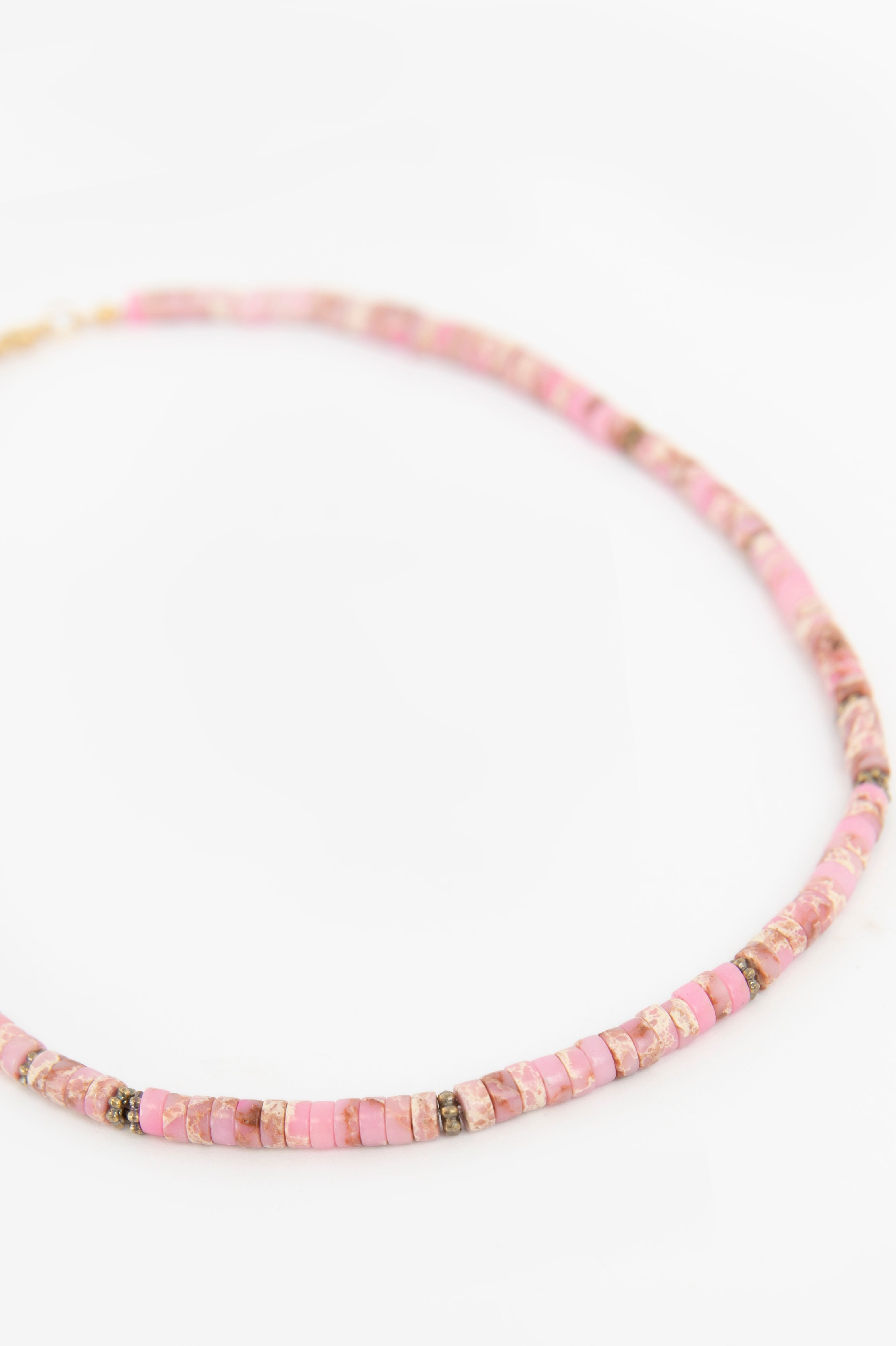 COAI Heren Heishi stenen kralen ketting