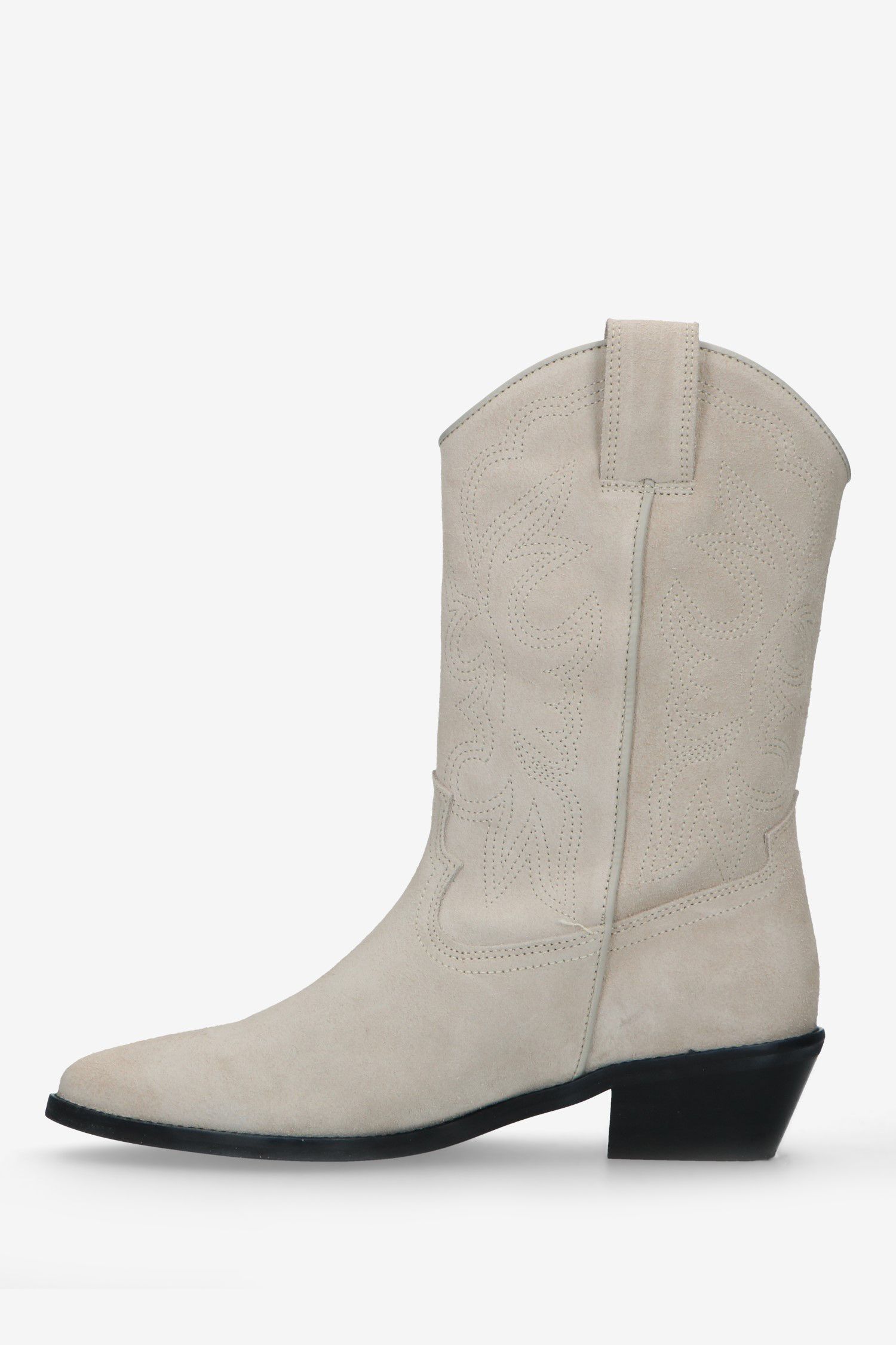 western boots dames beige