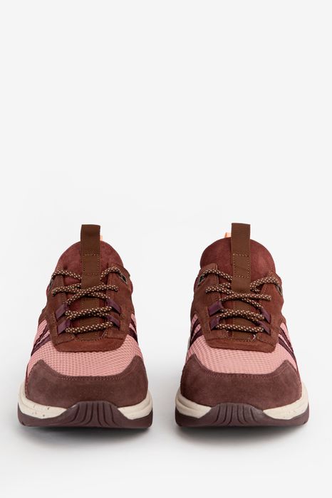 Rode suède sneakers Dames Sissy-Boy