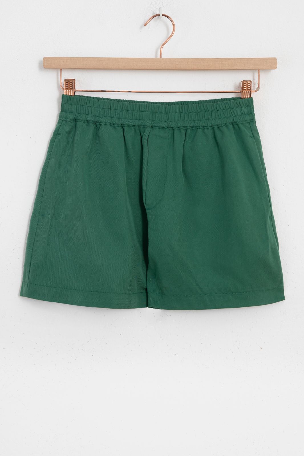 Tencel-Shorts - grün