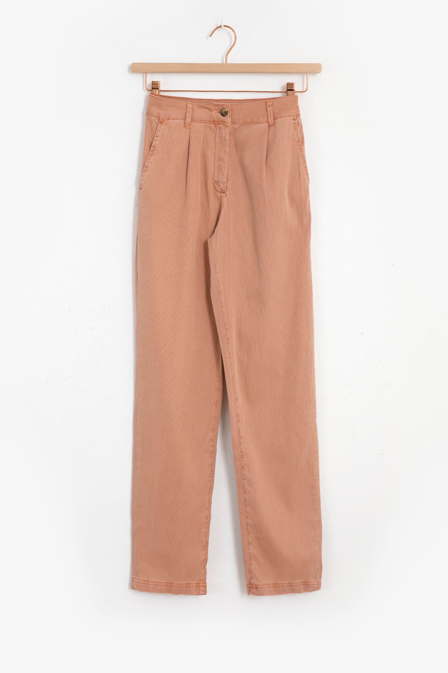Fraternel Dames Chino Stoffen Broek Met Stretch - Klassieke Pasvorm