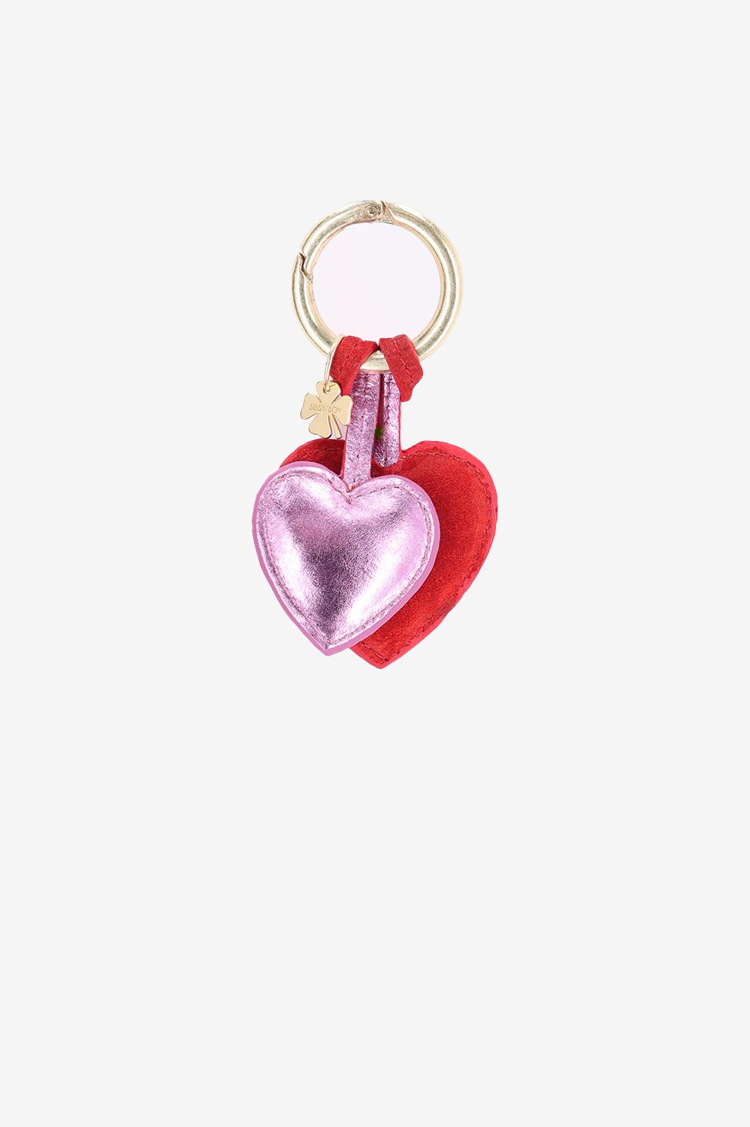 Taschen-Charm Herz - rot