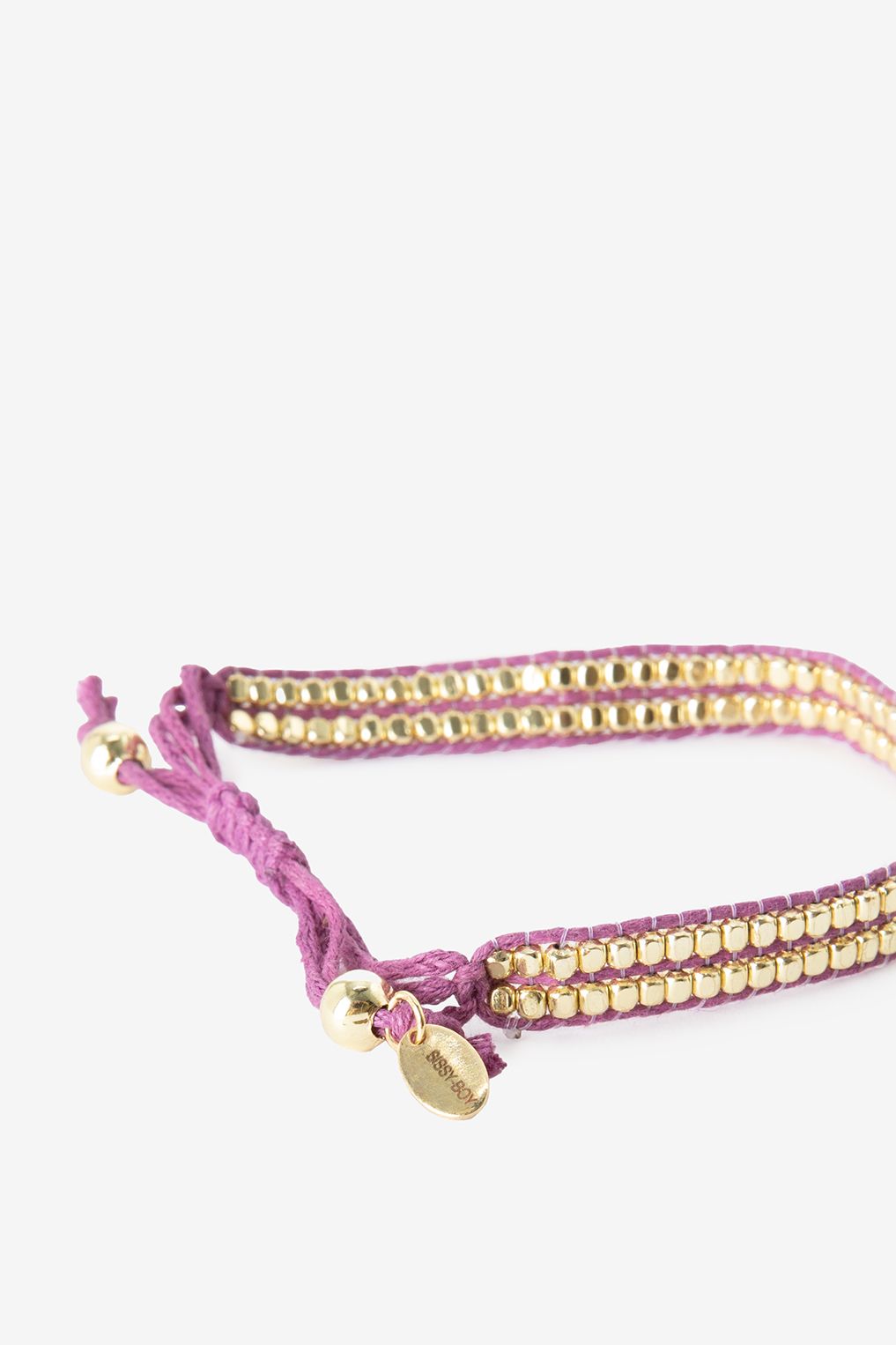 Bracelet tissé - doré