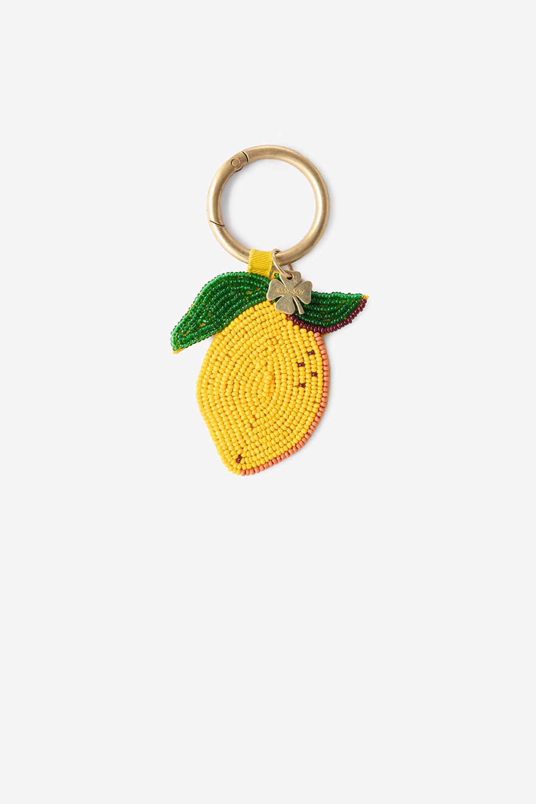 Charm de sac avec citron - jaune