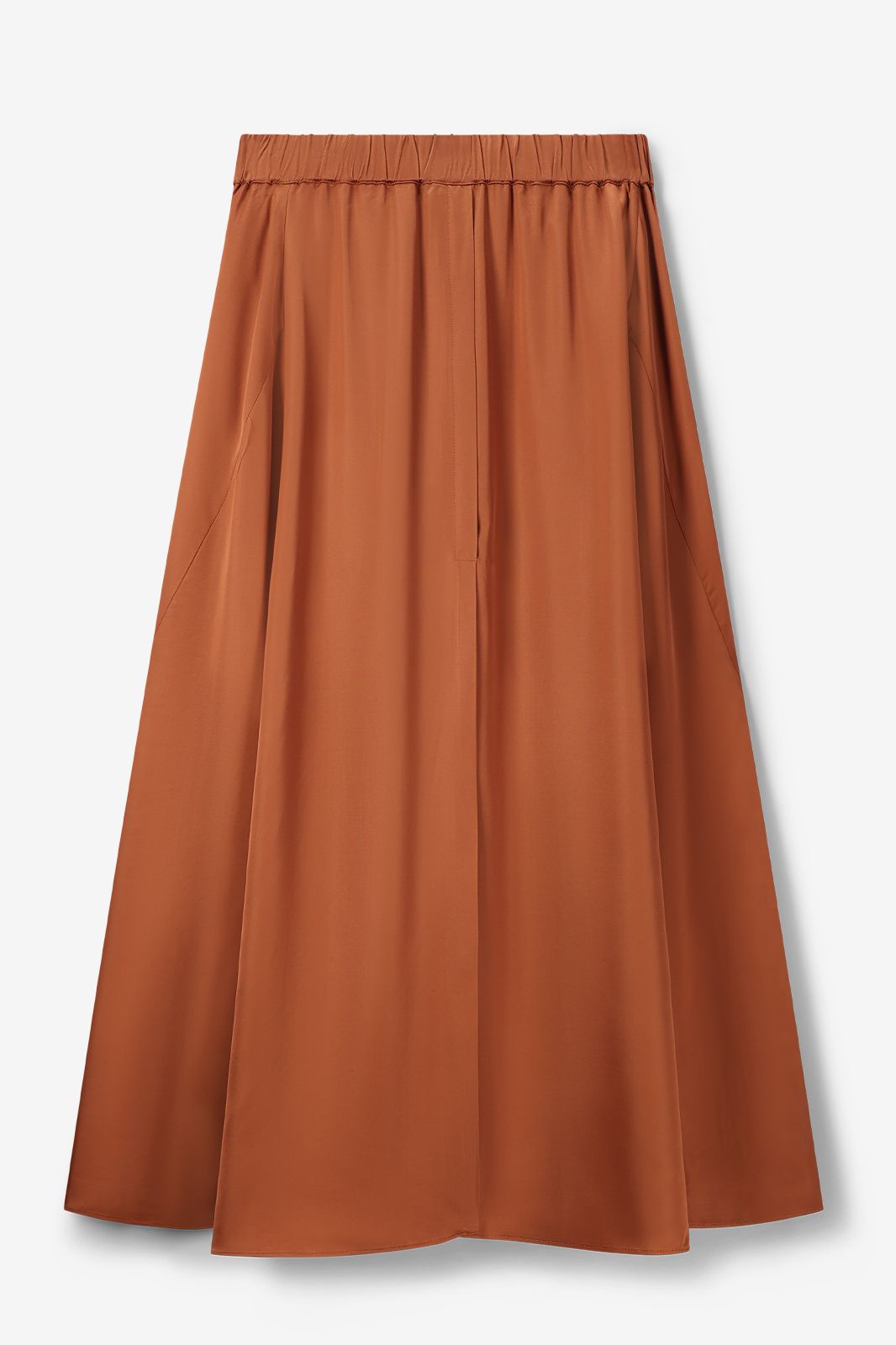 Jupe longue - marron clair