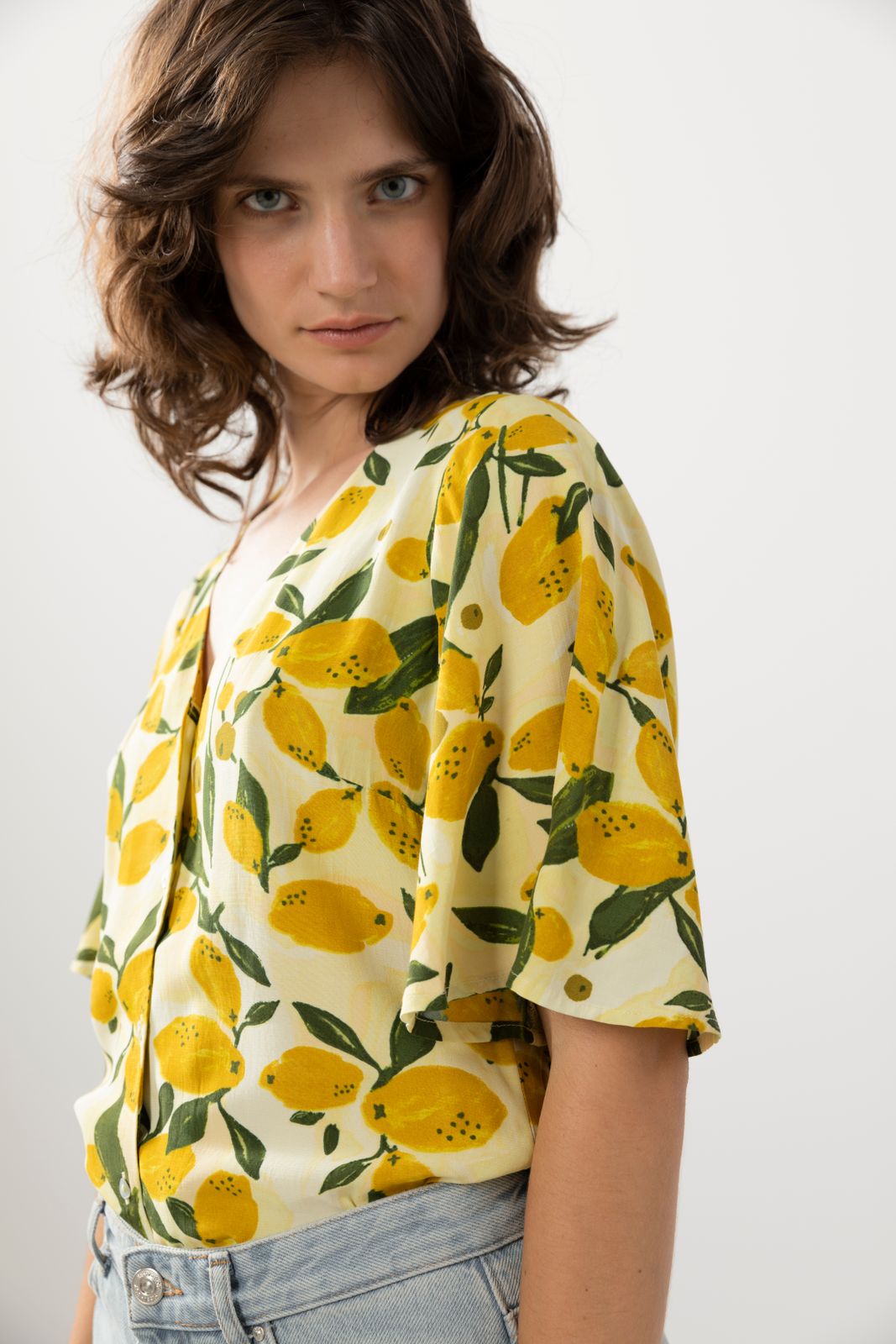 Rijp Macadam Laag Gele blouse met citroenen - Dames | Sissy-Boy