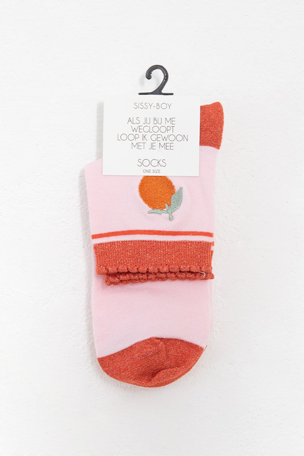 Roze sokken met glitters - Dames | Sissy-Boy