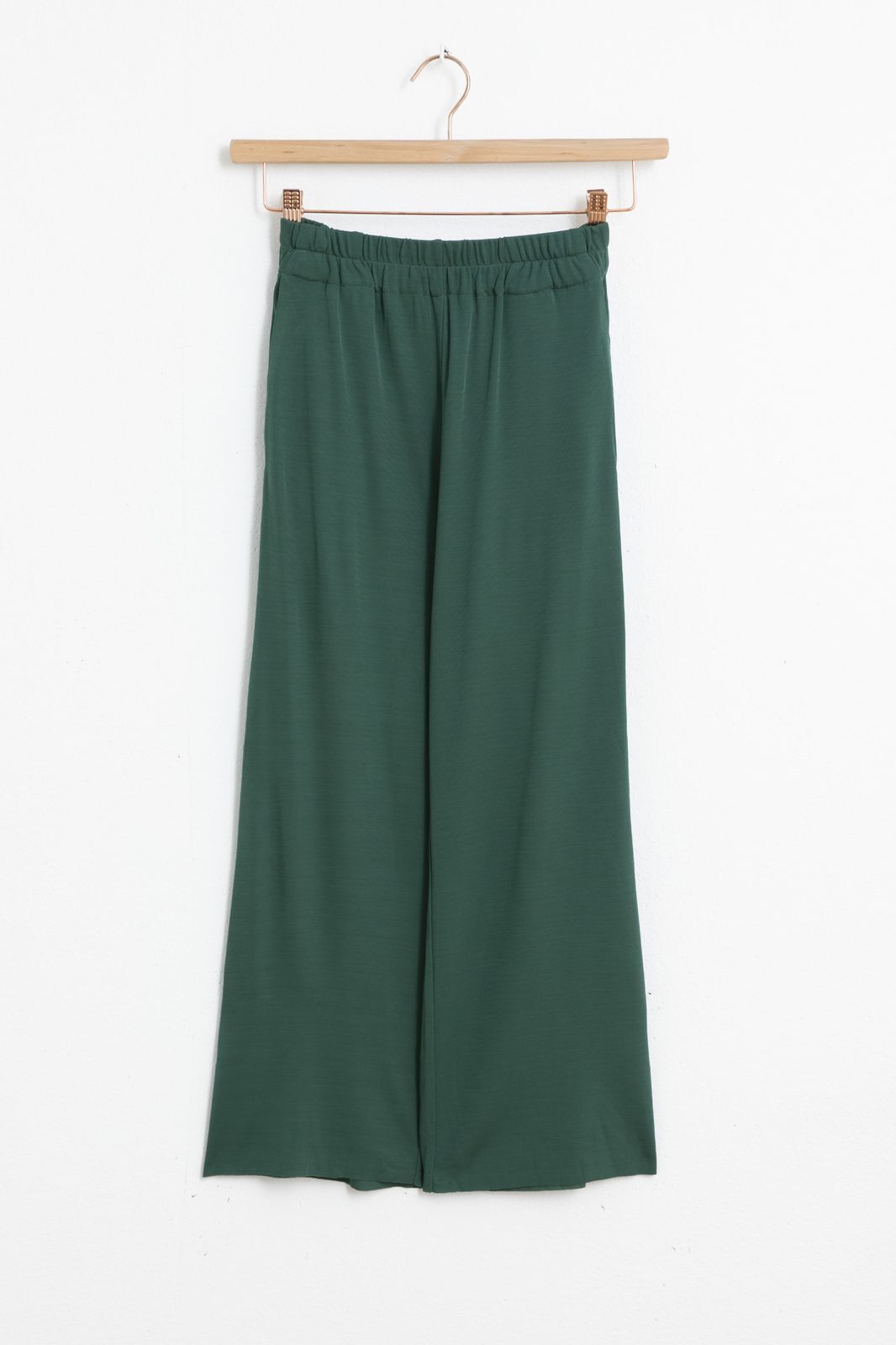 Jersey-Culotte - dunkelgrün