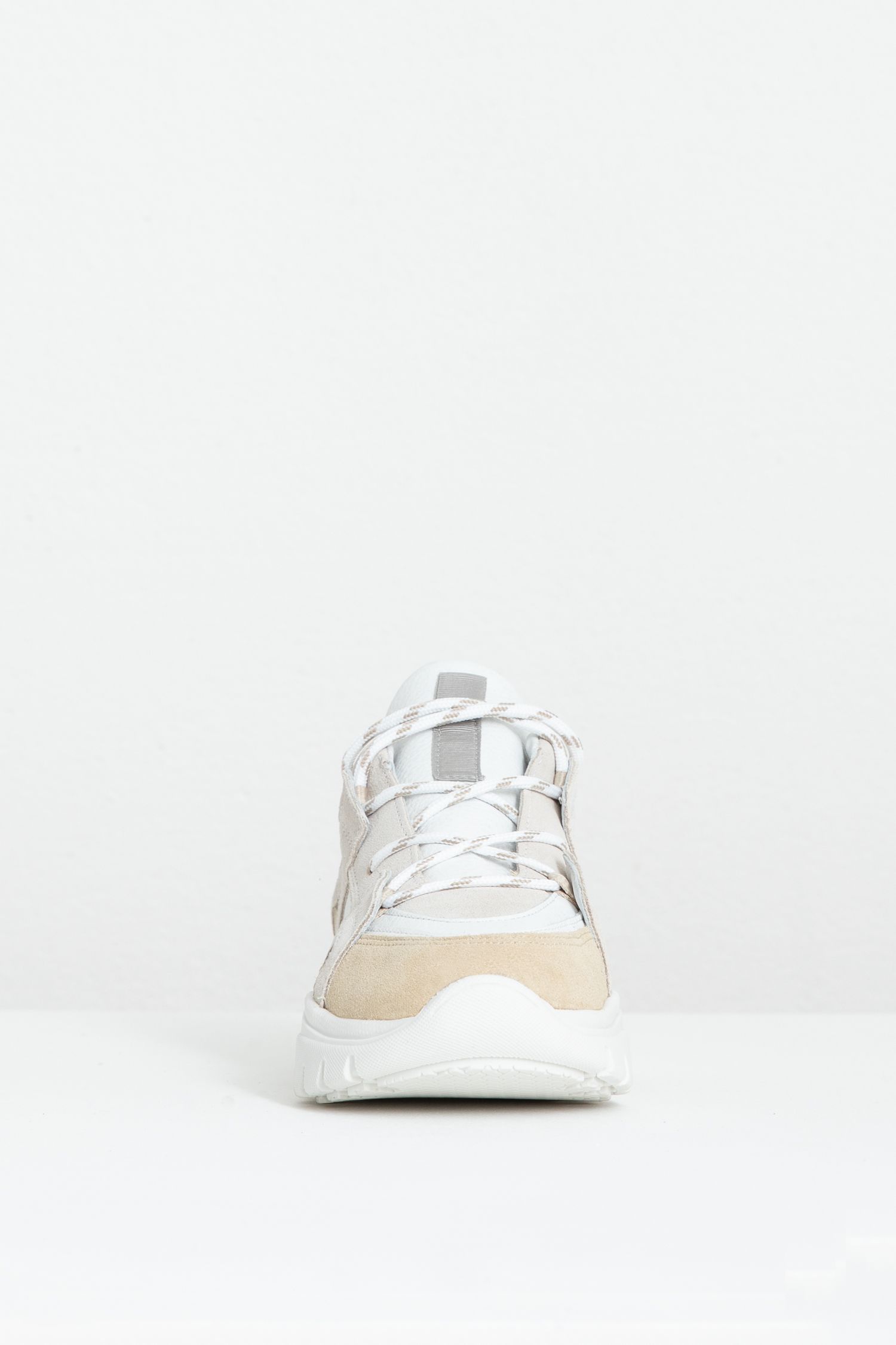 Beige witte best sale sneakers dames