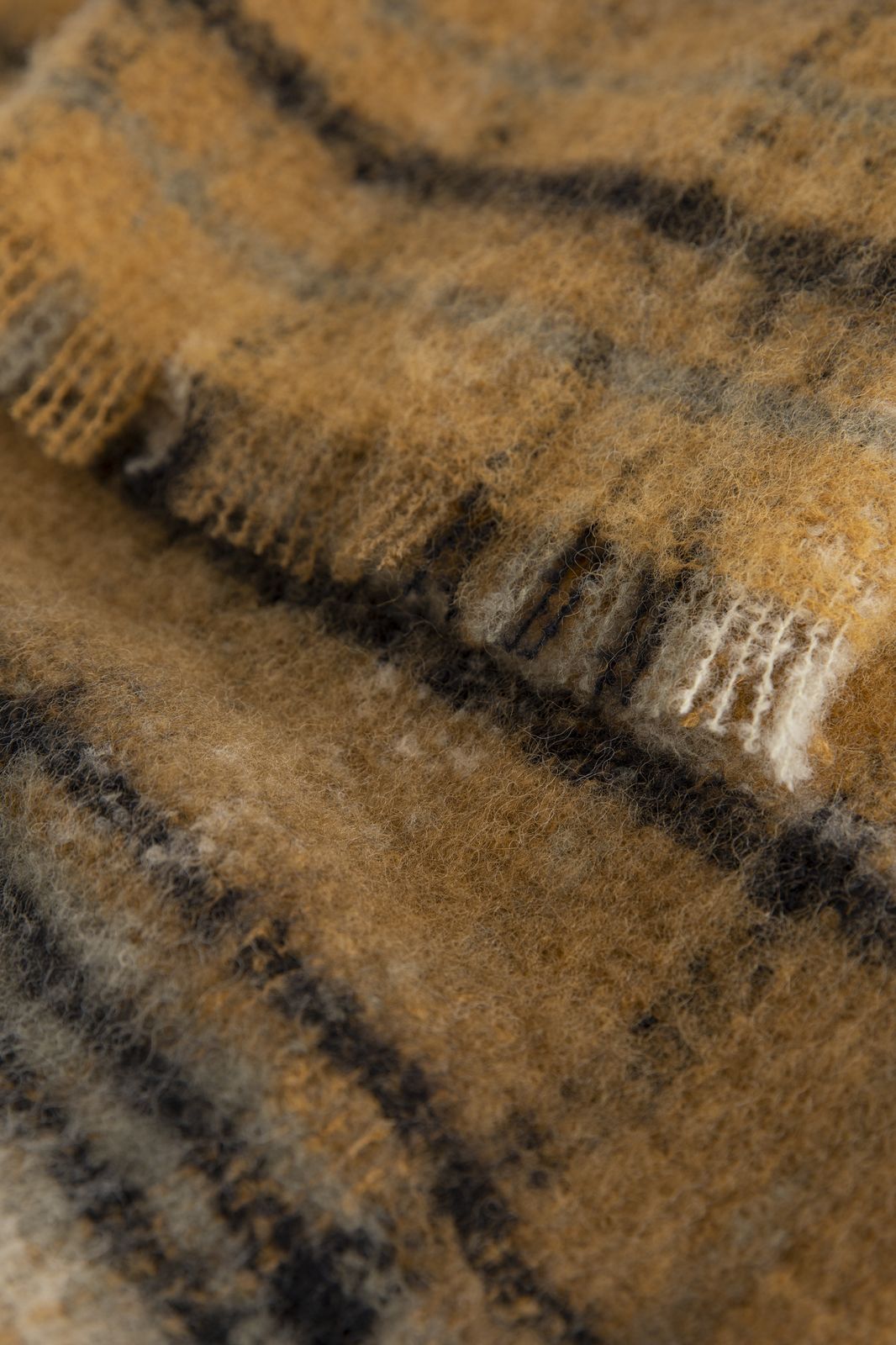 Bruin geruite sjaal