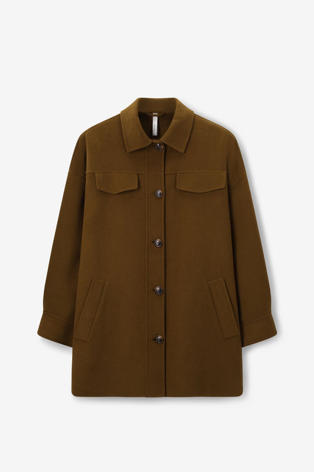 Wolljacke - dunkelgrün