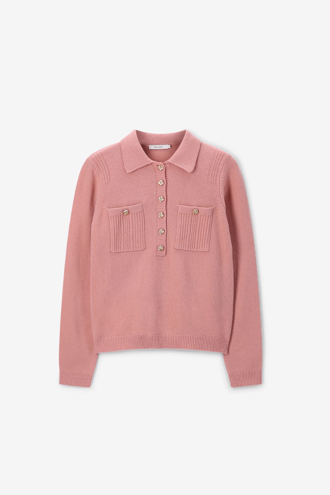 Polo-Shirt - rosa