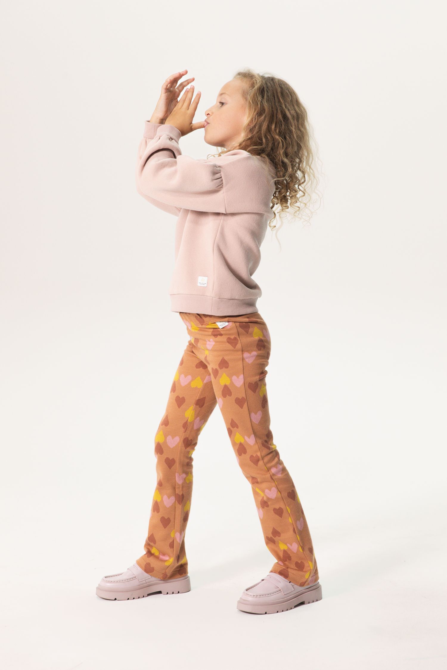 Legging enfant outlet marron