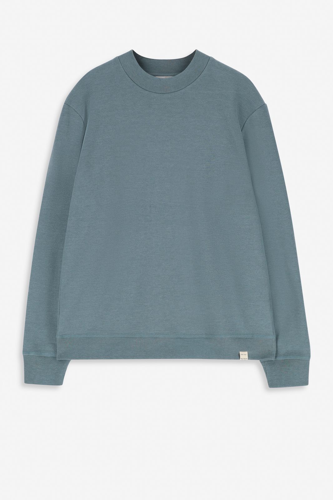 Sweater mit Stehkragen - blau