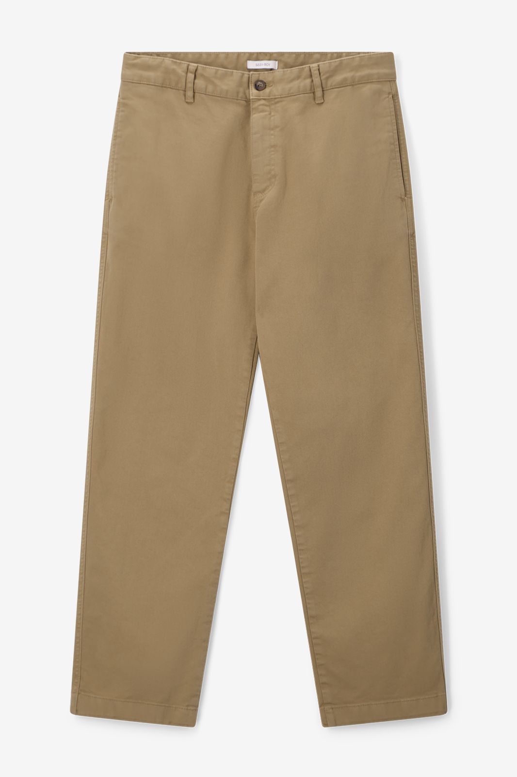 Chino mit mittelhoher Taille - braun