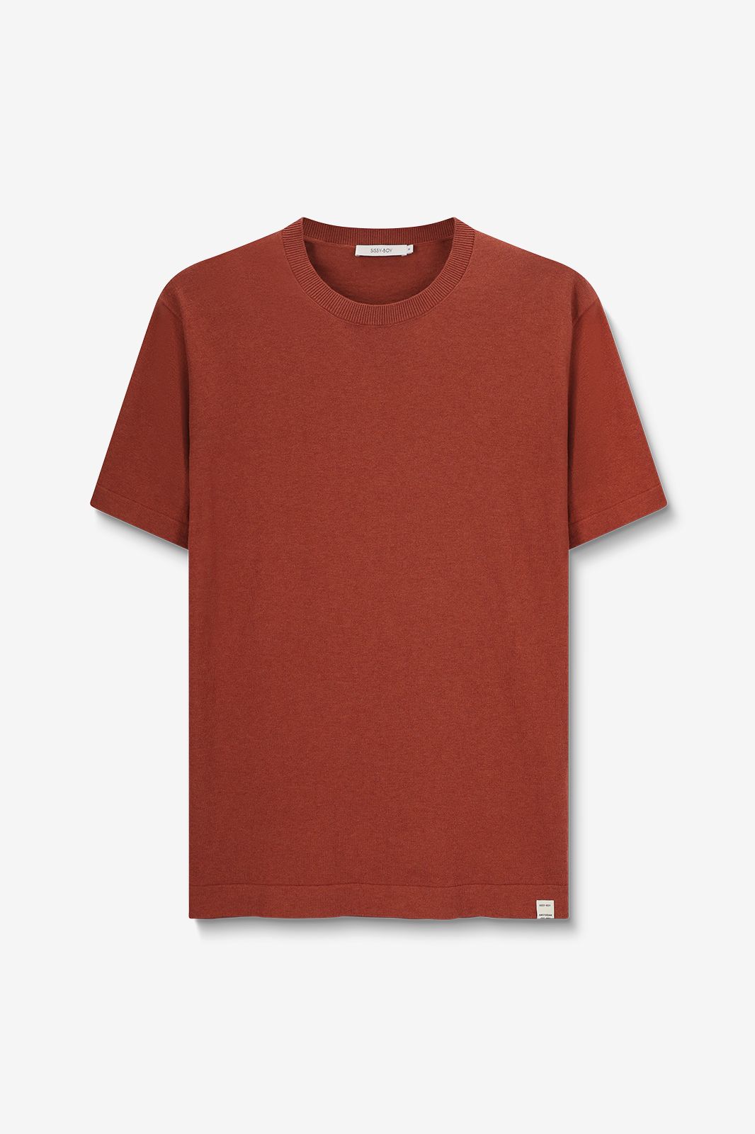 Strickshirt - dunkelrot