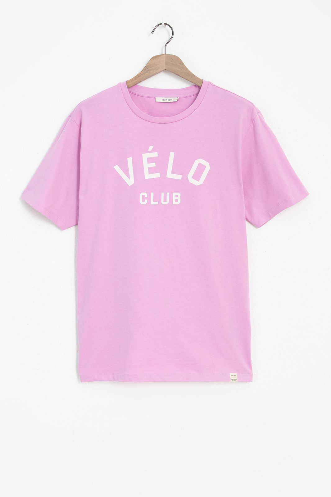T-Shirt Vélo Club - rosa