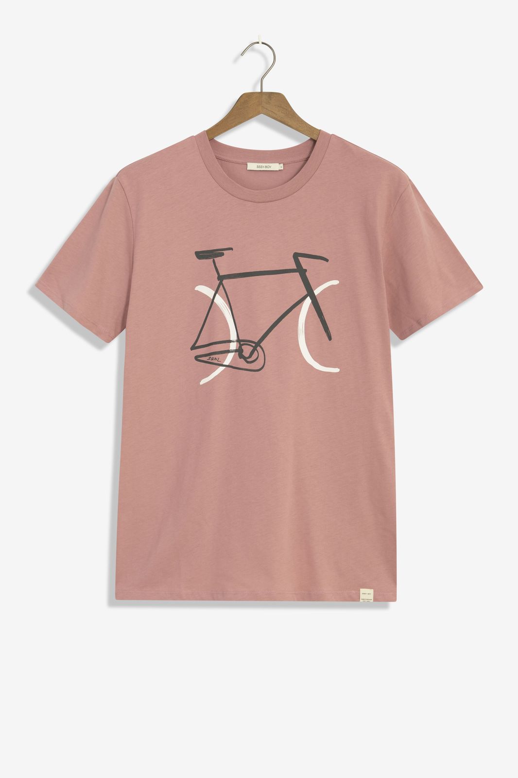 T-Shirt Bike - rosa