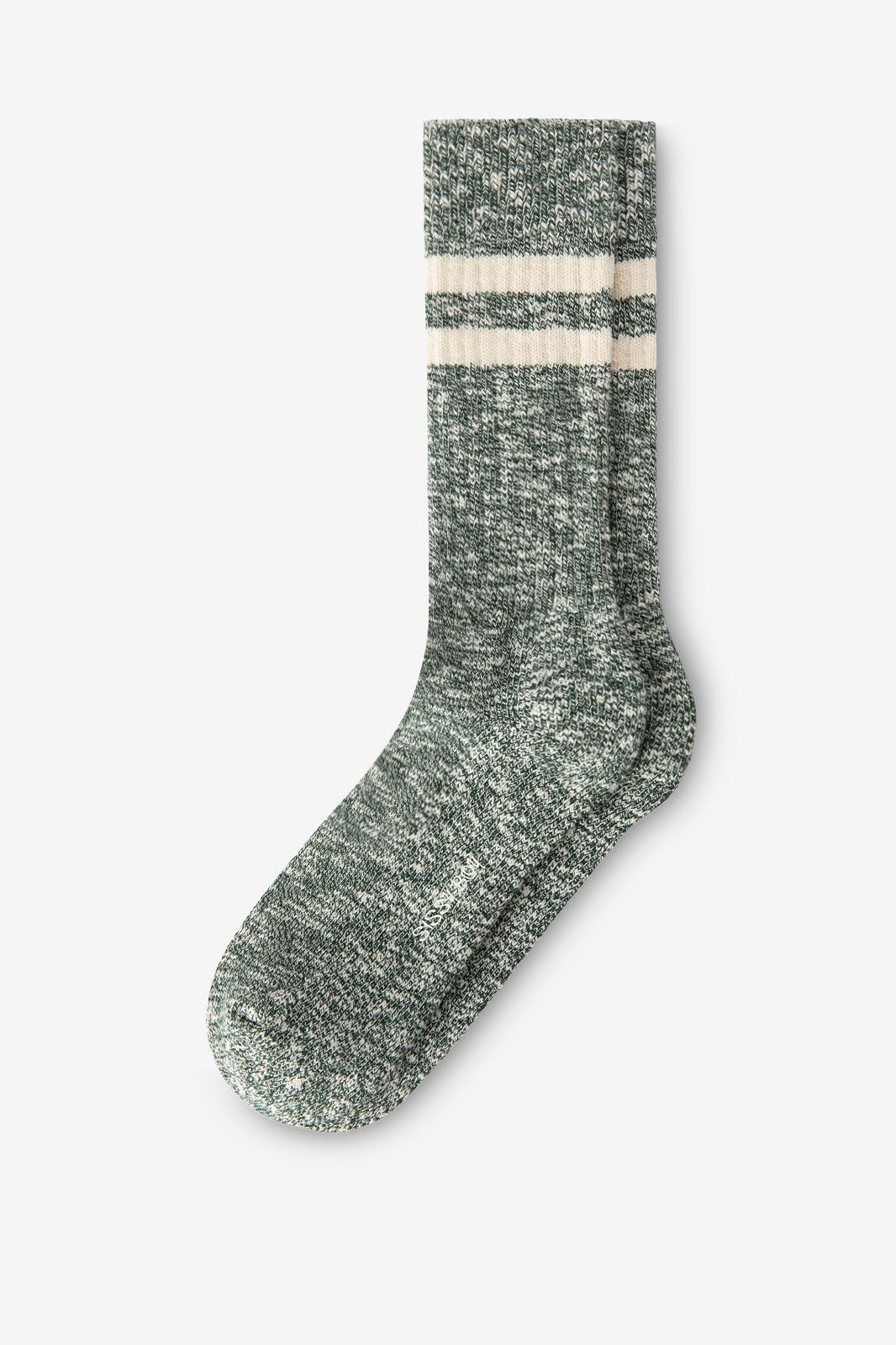 Gestreifte Socken - grün