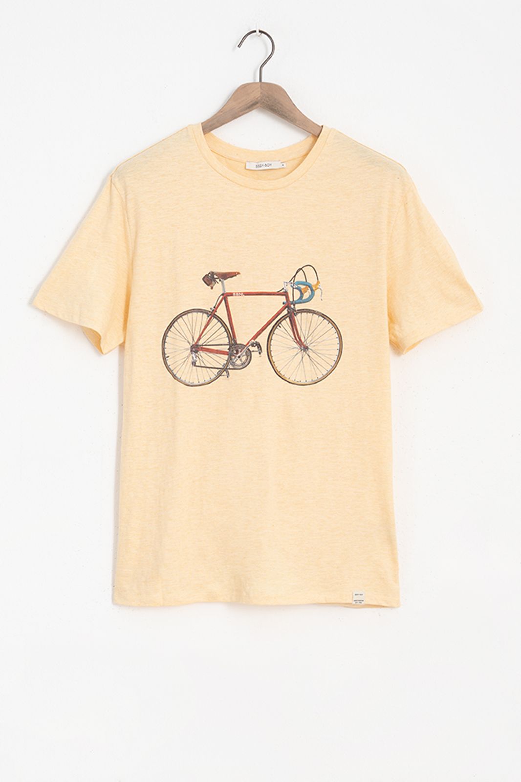 T-Shirt Bike - hellgelb