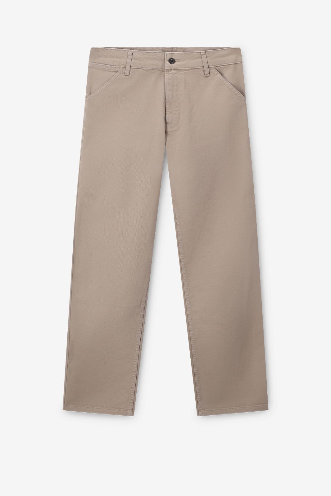 Jeans mit mittelhoher Taille - hellgrün