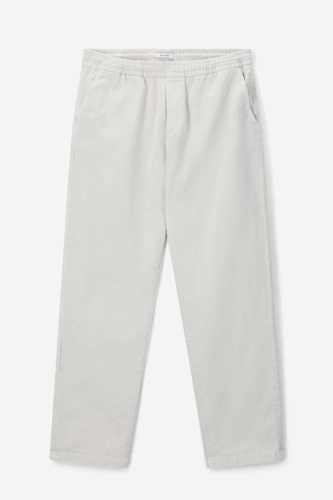 Hose mit mittelhoher Taille - hellgrün