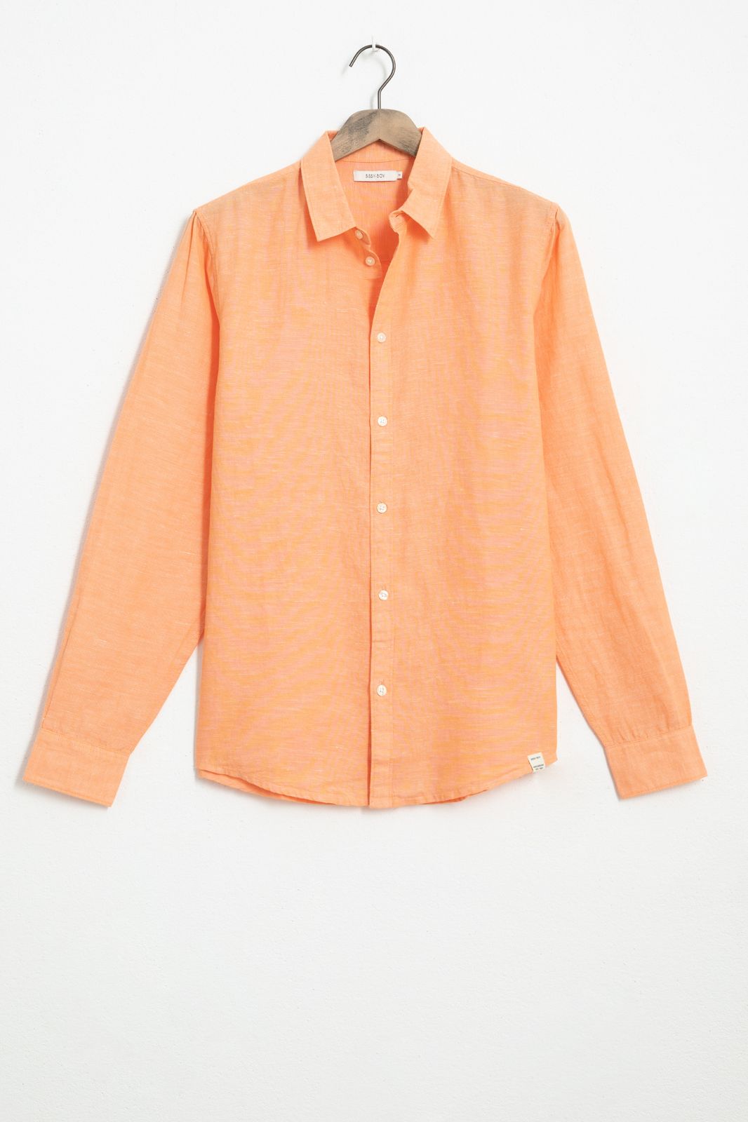 Baumwoll-Hemd - orange